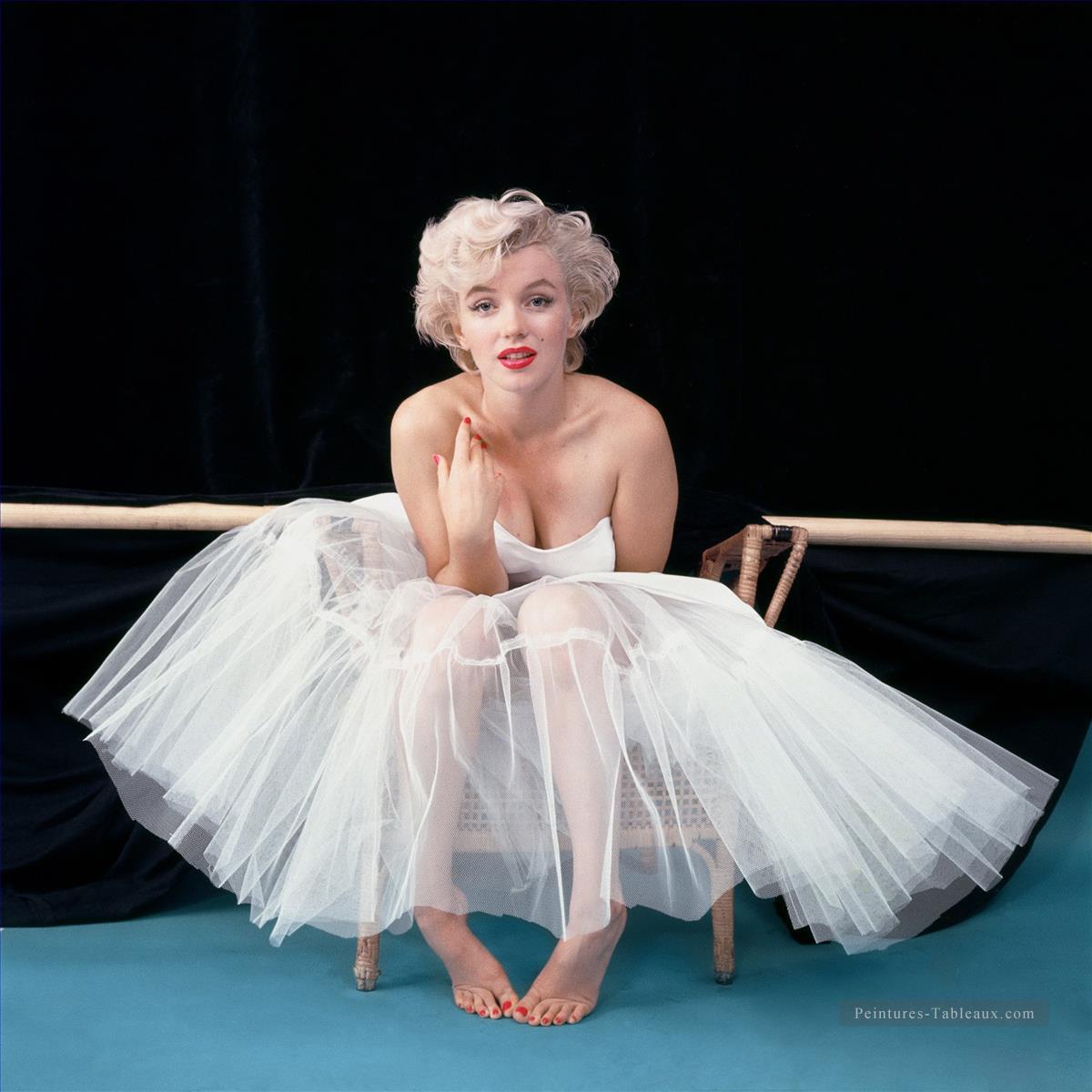 Ballerine de ballet Marilyn Monroe Peintures à l'huile